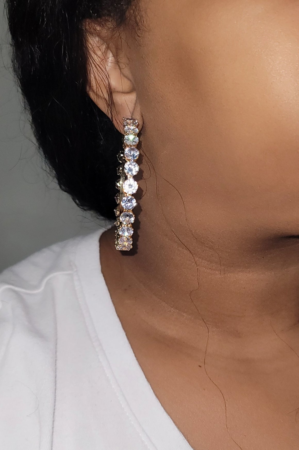 Be Jeweled Hoops.